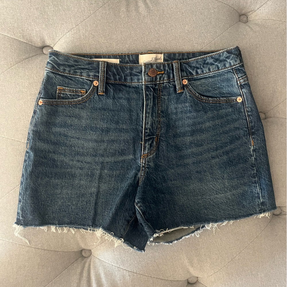 Universal Thread Blue Jean Midi Denim Shorts